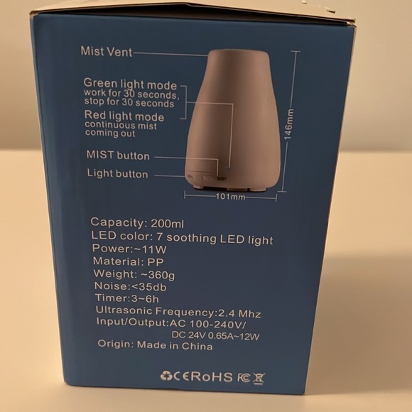 NWT unused unopened diffuserlove aroma diffuser - Picture 2 of 3